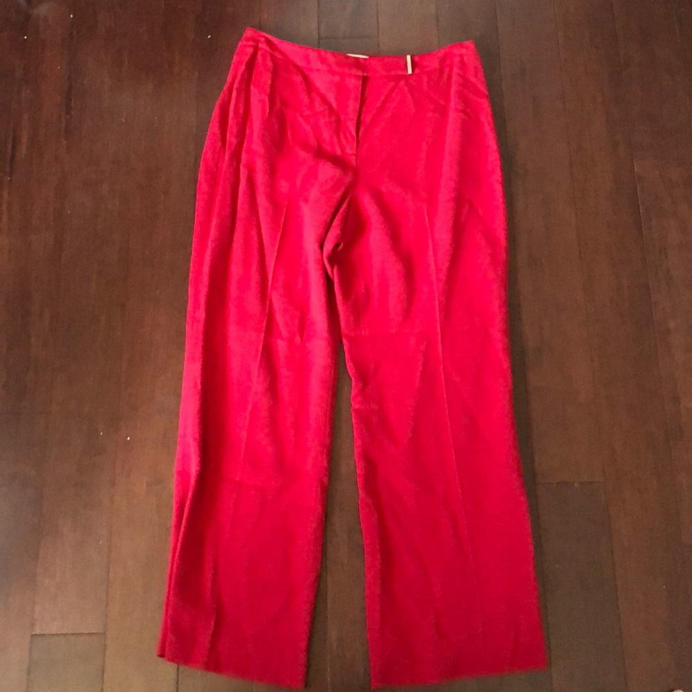 Red Ann Taylor Pants
